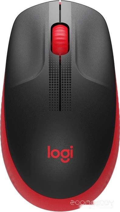 Мышь Logitech M190 (черный/красный) в  магазине Терабит Могилев