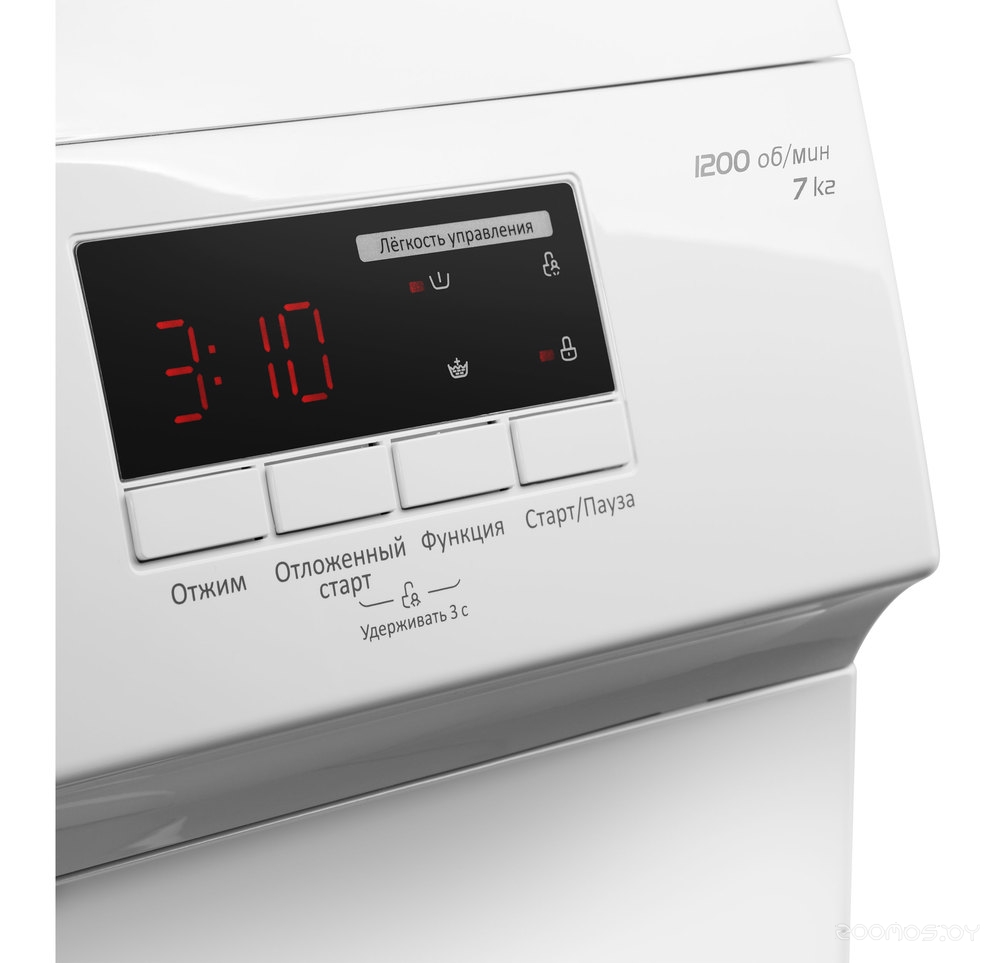 ���������� ������ Maunfeld MFWM127WH05 �  �������� ������� �������