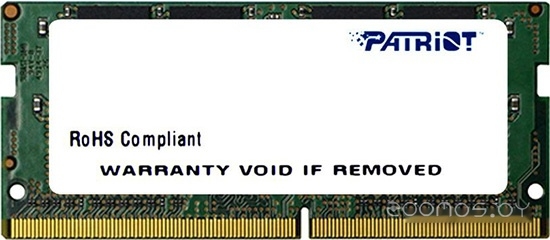 Оперативная память Patriot Signature Line 8GB DDR4 SODIMM PC4-21300 PSD48G266681S в  магазине Терабит Могилев