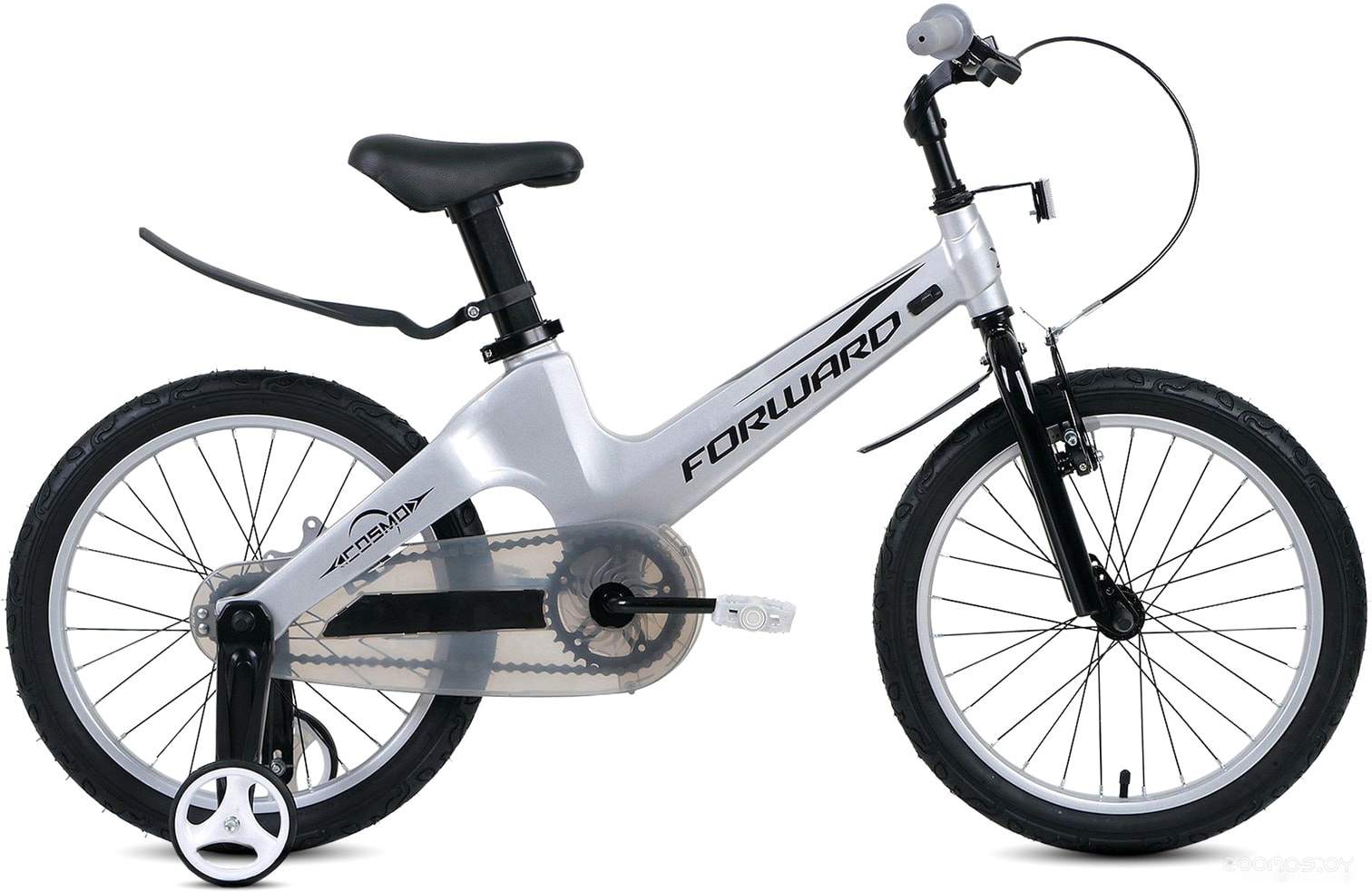 Детский велосипед Forward Cosmo 18 2022 (серый) в  магазине Терабит Могилев