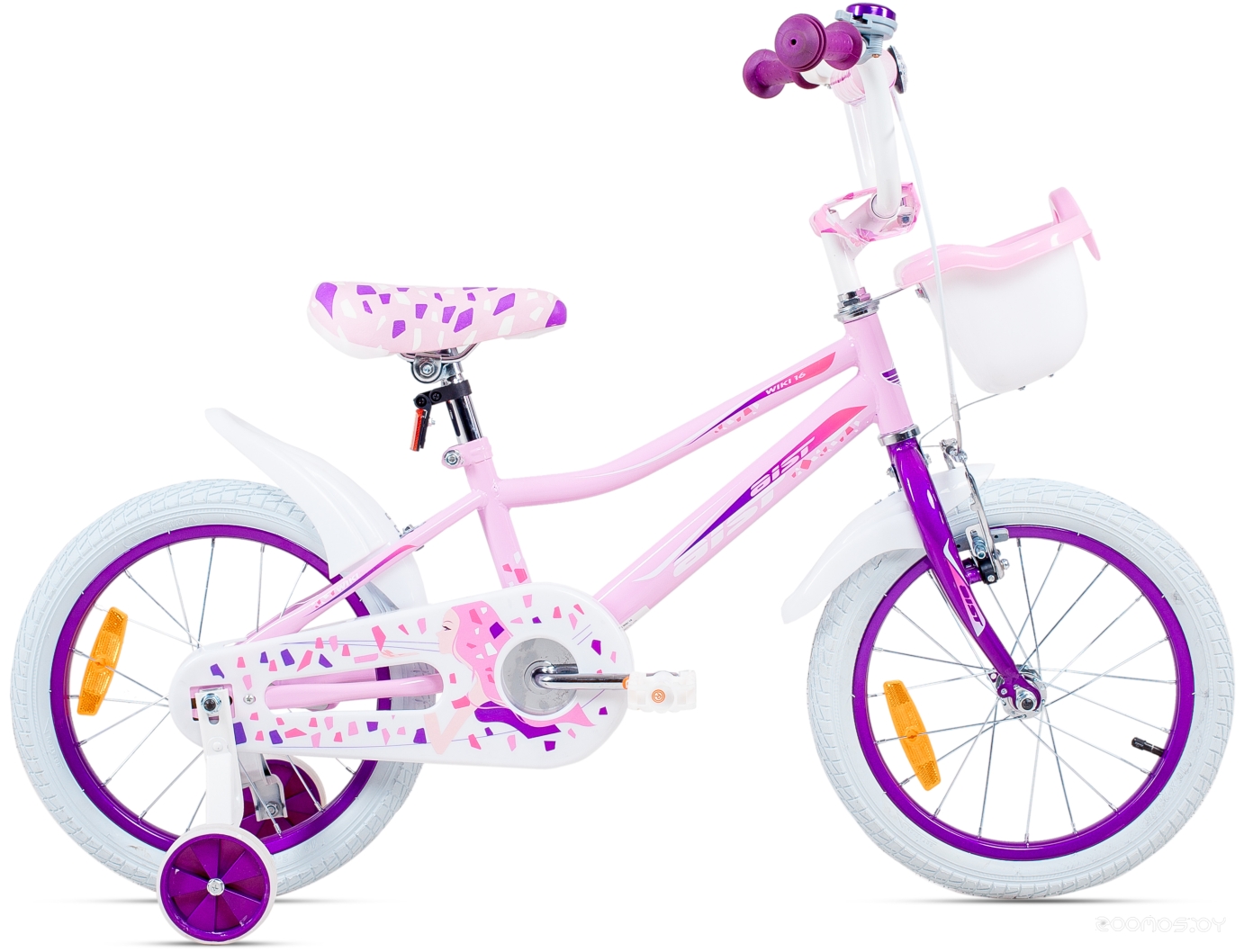 Детский велосипед Aist Wiki 14 (розовый, 2017) в  магазине Терабит Могилев
