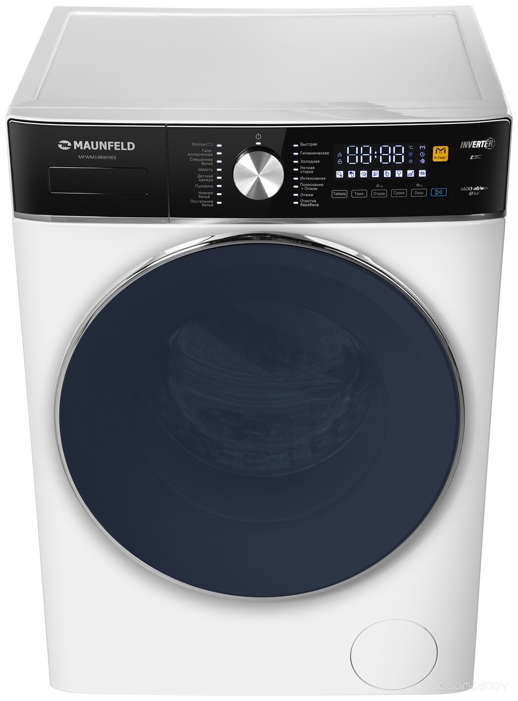 ���������� ������ Maunfeld MFWM148WH03 �  �������� ������� �������