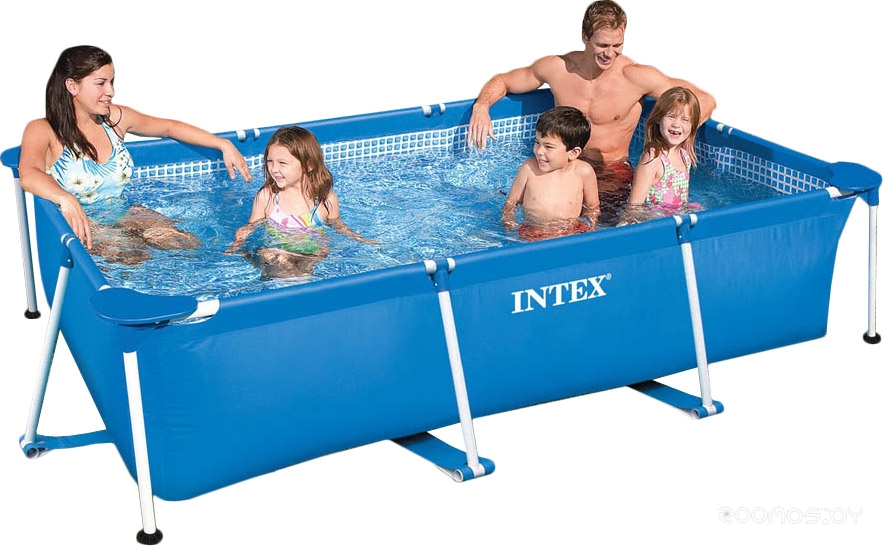 Бассейн INTEX Rectangular Frame 220х150х60 (58983/28270) в  магазине Терабит Могилев