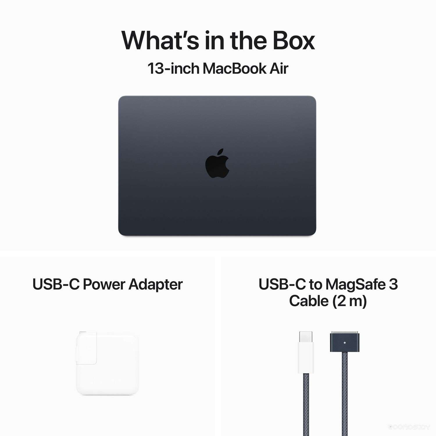 Ноутбук Apple Macbook Air 13" M3 2024 MRXW3 в  магазине Терабит Могилев