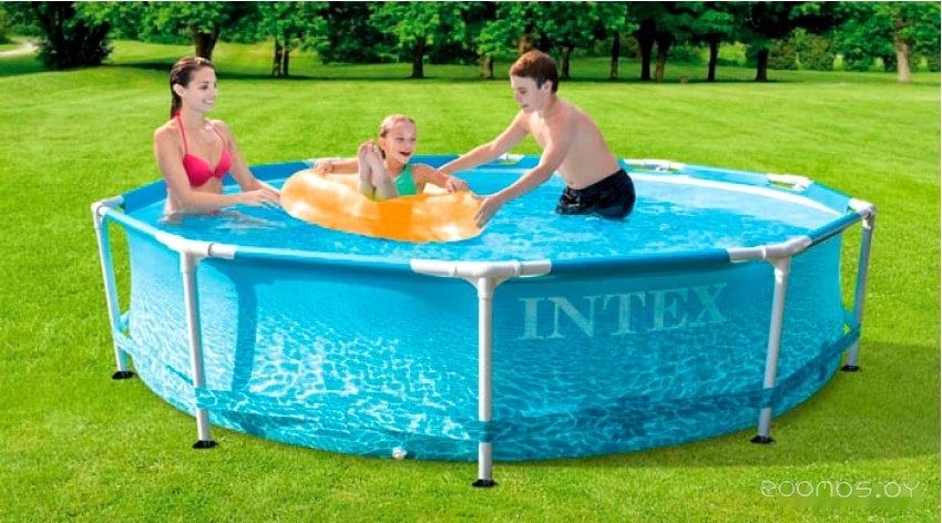 Каркасный бассейн INTEX Metal Frame Beachside 28208 (305х76) в  магазине Терабит Могилев