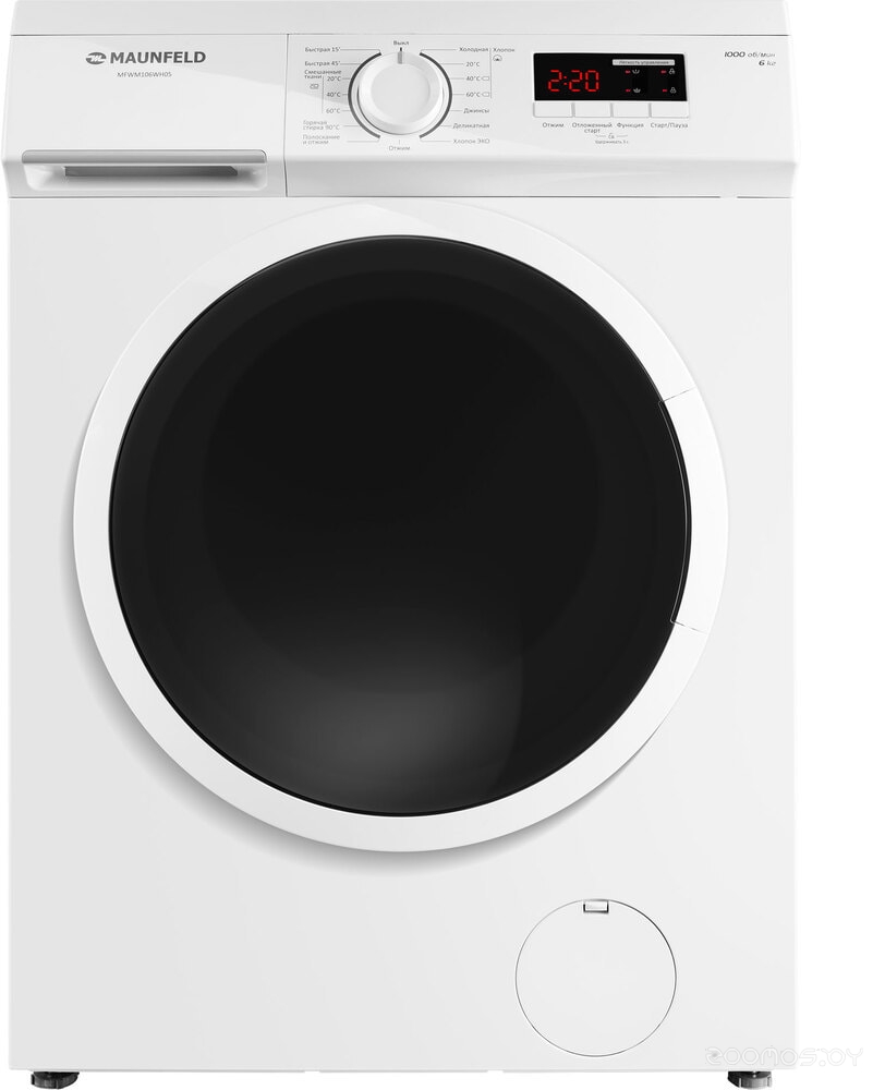 ���������� ������ Maunfeld MFWM106WH05 �  �������� ������� �������