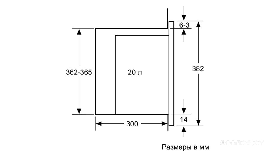 Микроволновая печь Bosch BFL524MW0 в  магазине Терабит Могилев