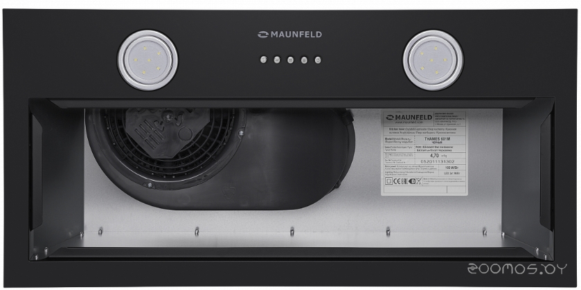 Кухонная вытяжка Maunfeld Thames 601M (черный) в  магазине Терабит Могилев