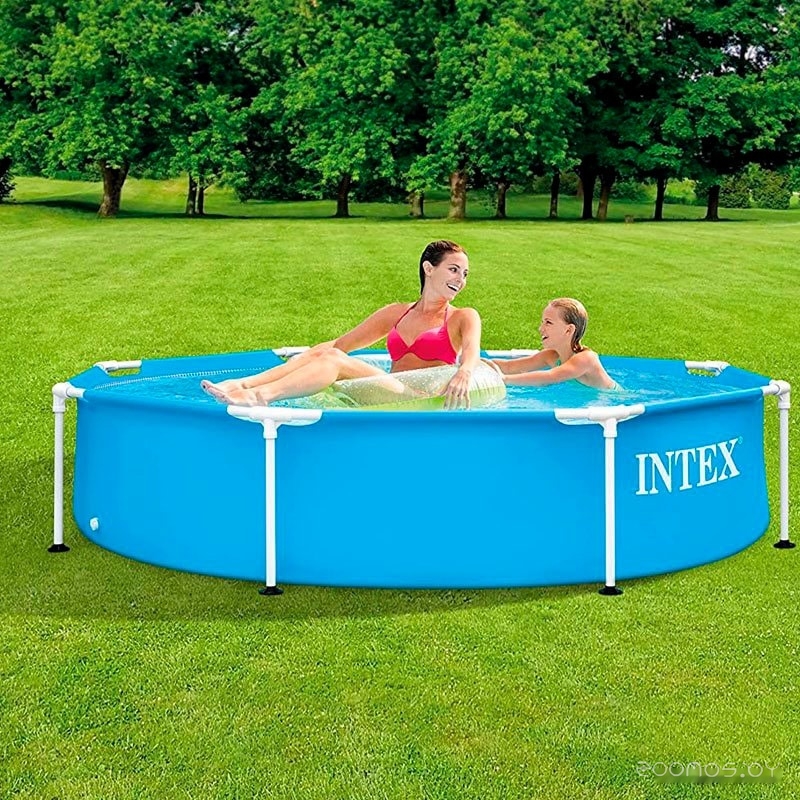 Каркасный бассейн INTEX Metal Frame 28205 (244x51) в  магазине Терабит Могилев