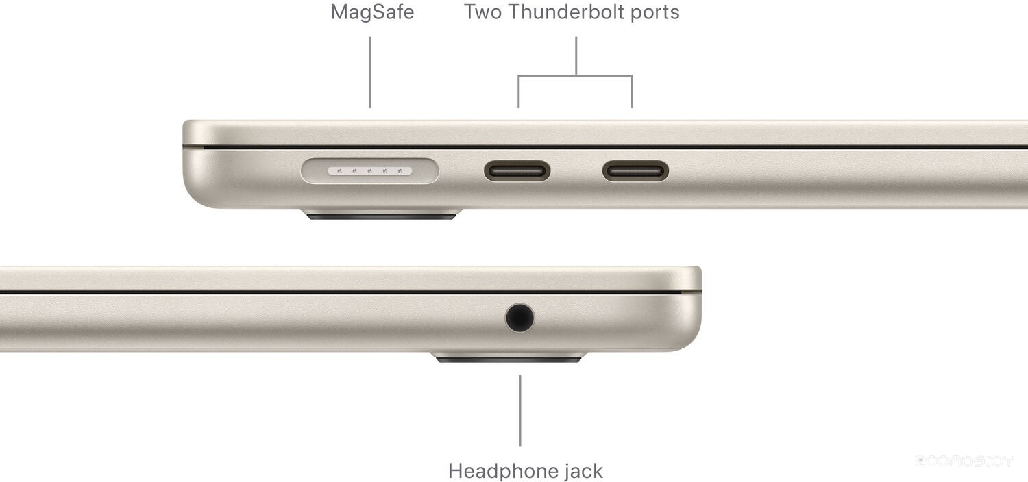 Ноутбук Apple Macbook Air 13" M3 2024 MRXU3 в  магазине Терабит Могилев