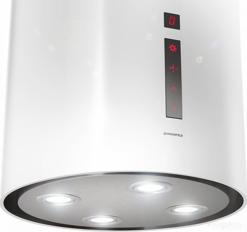 Кухонная вытяжка Maunfeld Lee Isla sensor 39 (белый) в  магазине Терабит Могилев