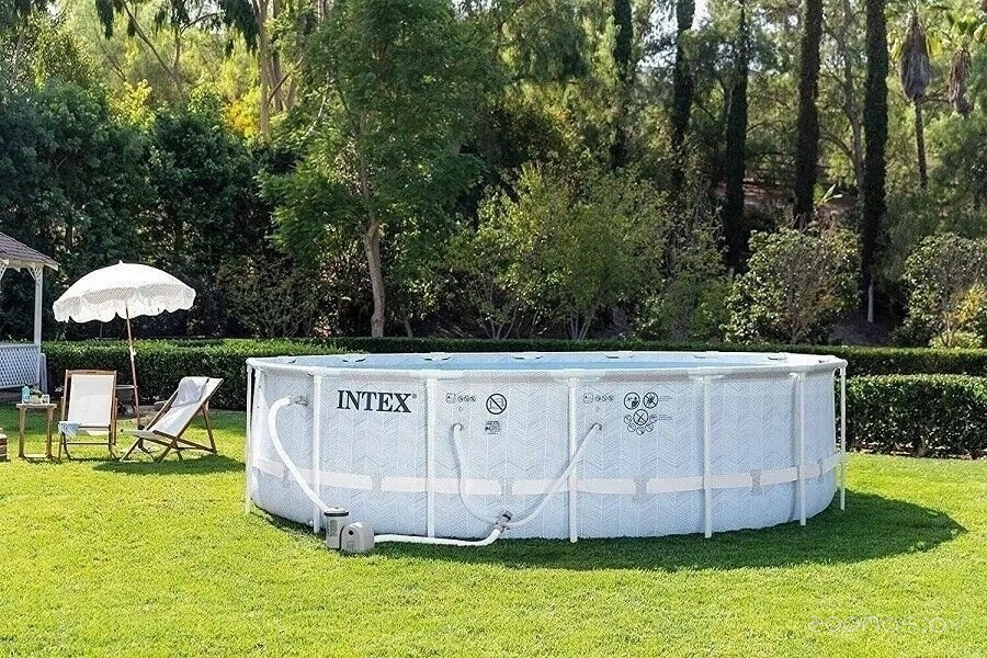 ��������� ������� INTEX Prism Frame Chevron 26746 (488�122) �  �������� ������� �������