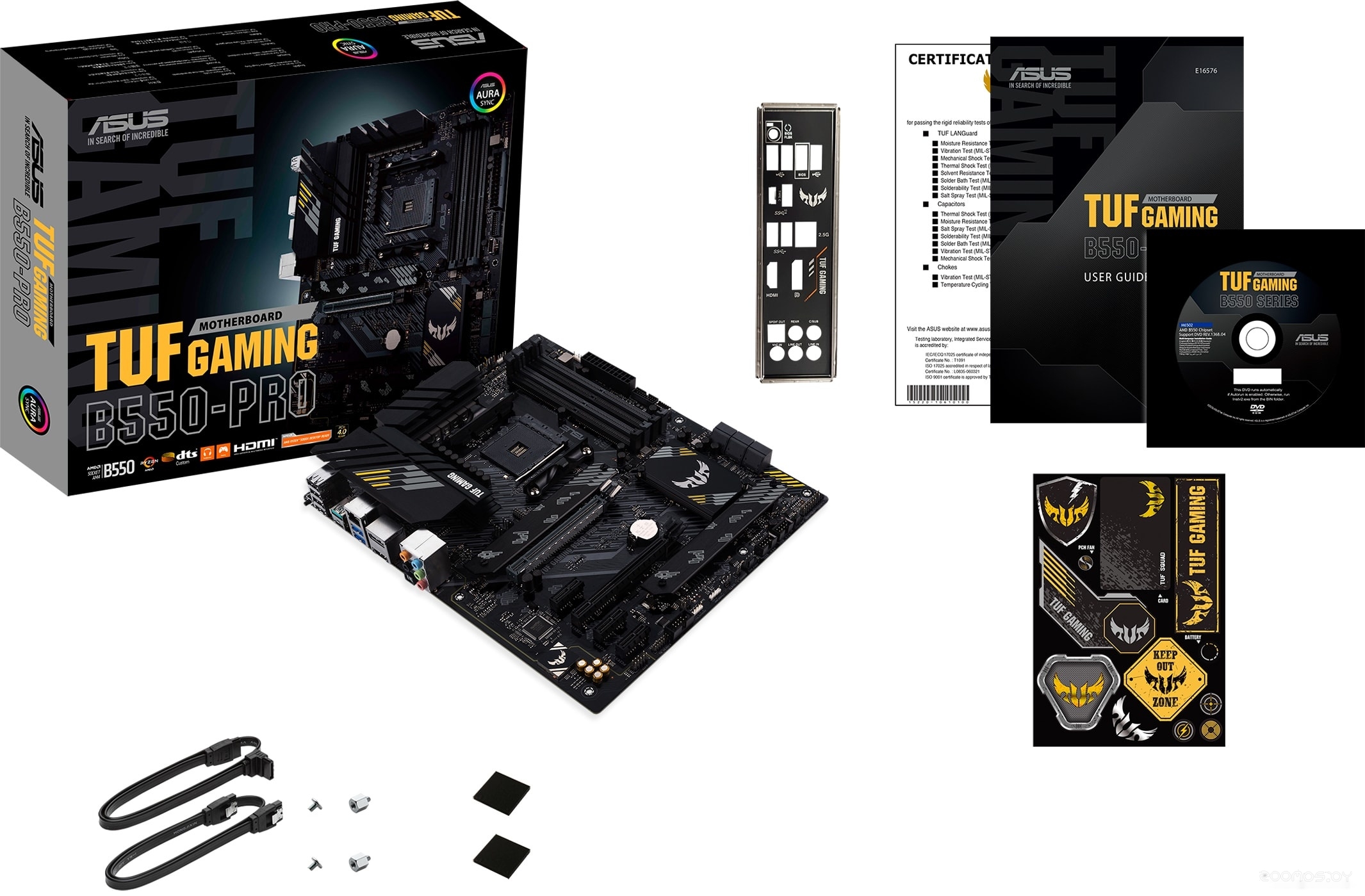 Материнская плата Asus TUF Gaming B550-Pro в  магазине Терабит Могилев