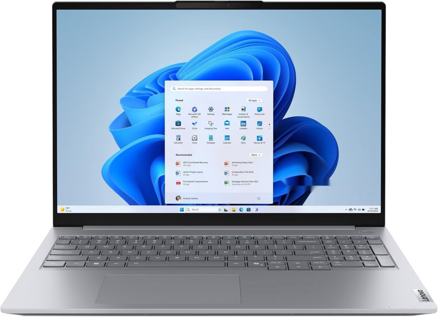 ������� Lenovo ThinkBook 16 G8 IAL 21SK0088FW �  �������� ������� �������