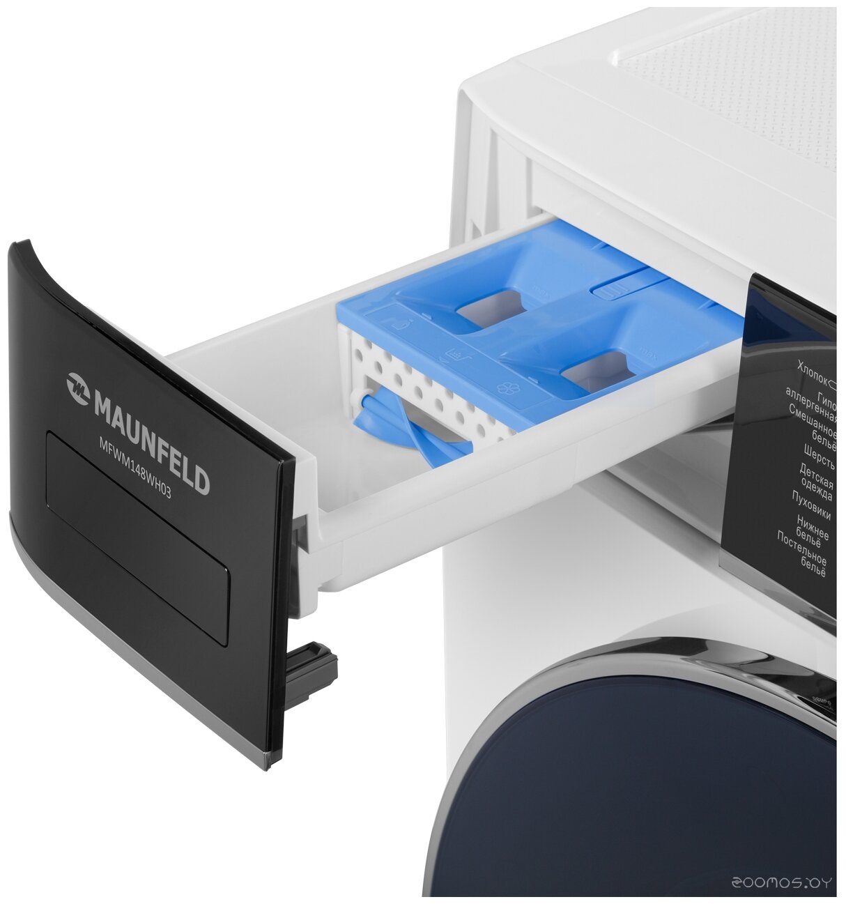 ���������� ������ Maunfeld MFWM148WH03 �  �������� ������� �������