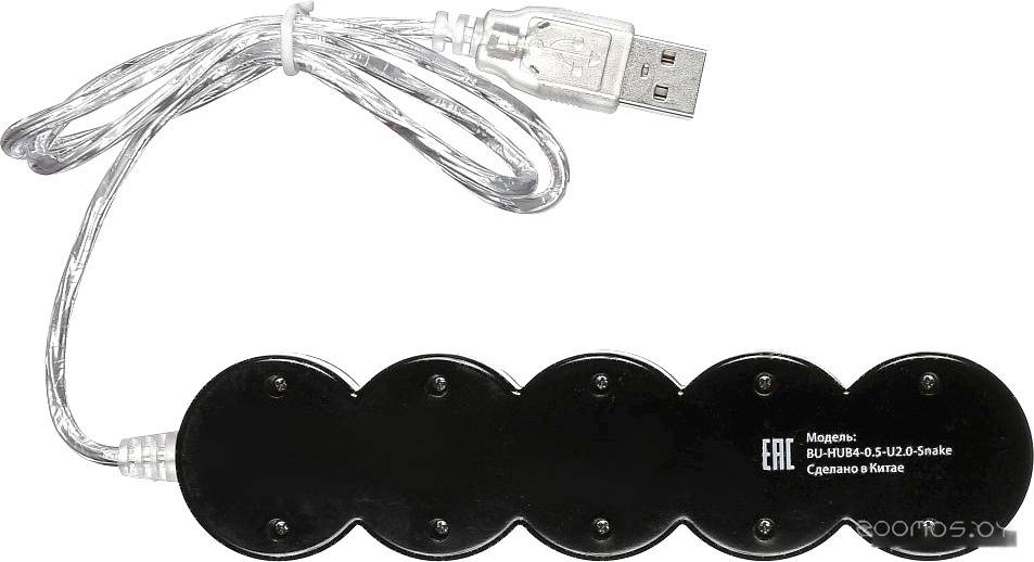 USB- Buro BU-HUB4-0.5-U2.0-Snake     