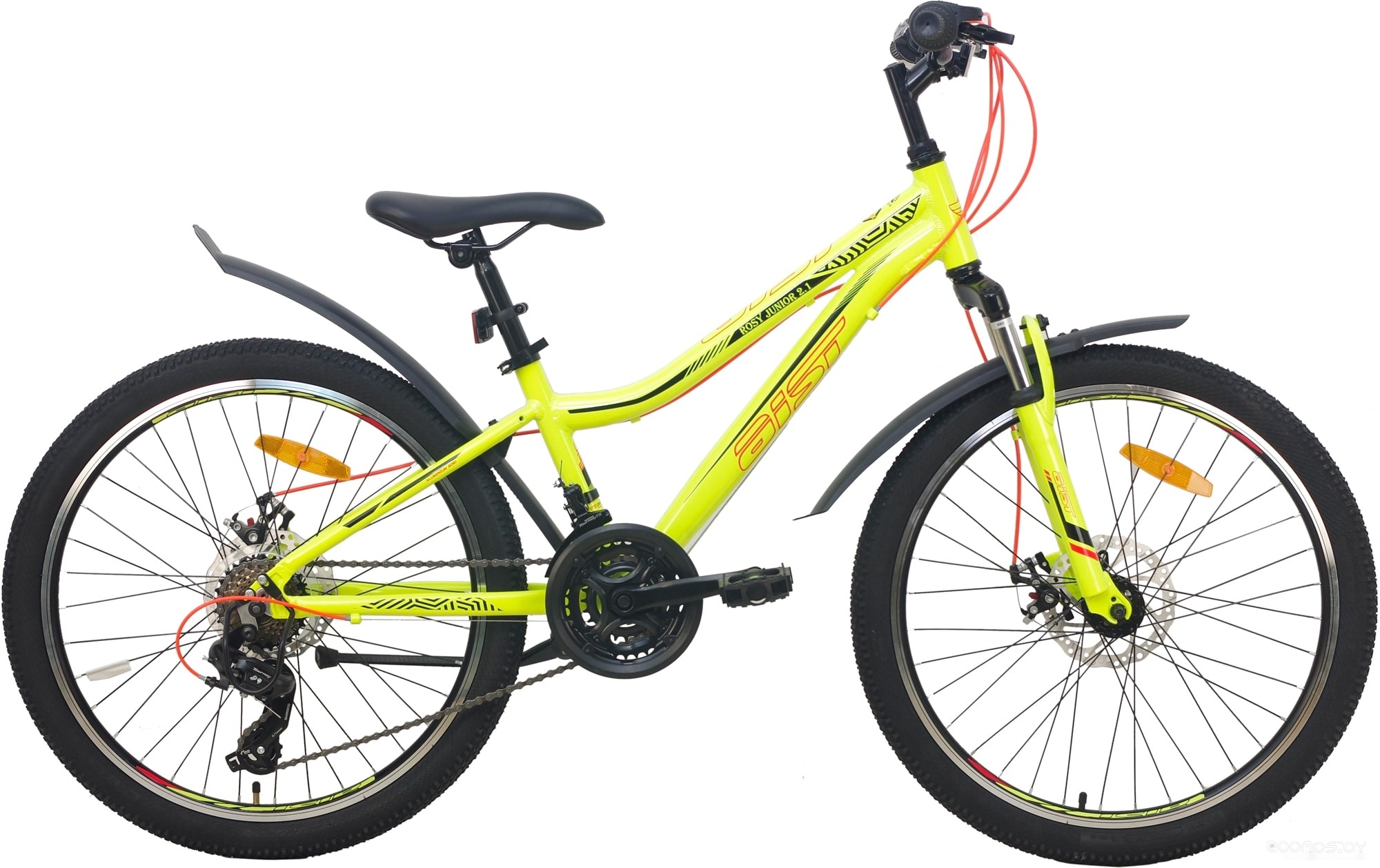 Велосипед Aist Rosy Junior 2.1 (13, желтый, 2022) в  магазине Терабит Могилев