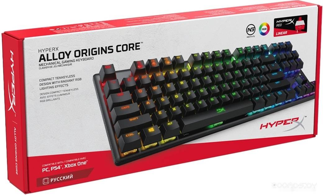 Клавиатура HyperX Alloy Origins Core в  магазине Терабит Могилев