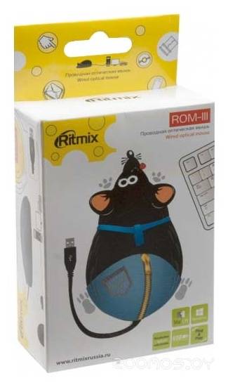  Ritmix ROM-111 Black-Grey USB     