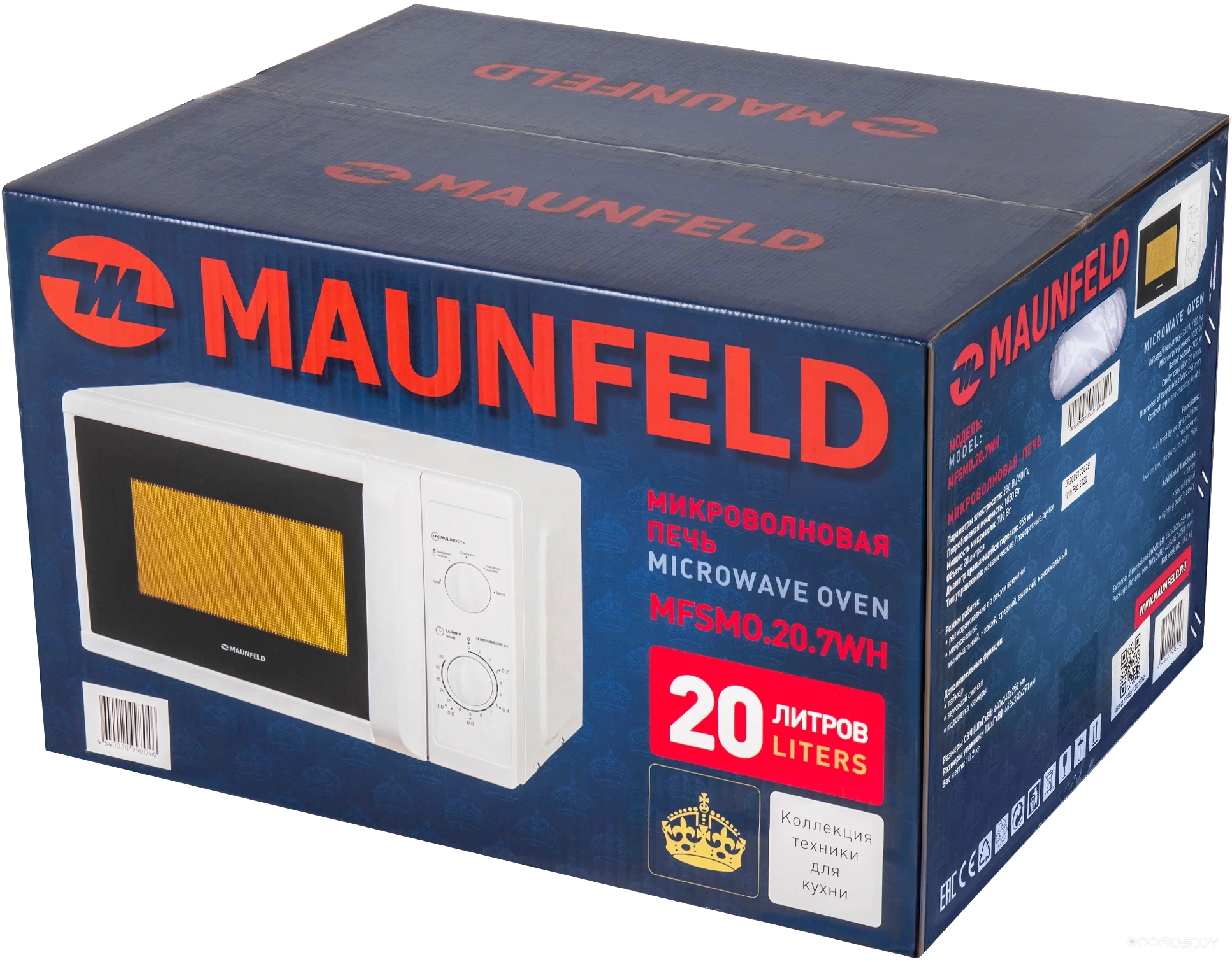 ������������� ���� Maunfeld MFSMO.20.7WH �  �������� ������� �������