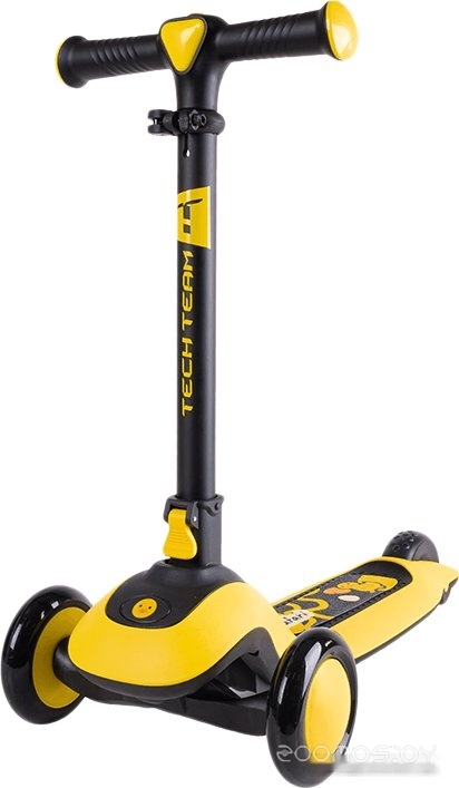 Трехколесный самокат Techteam Safari 2023 (желтый) в  магазине Терабит Могилев