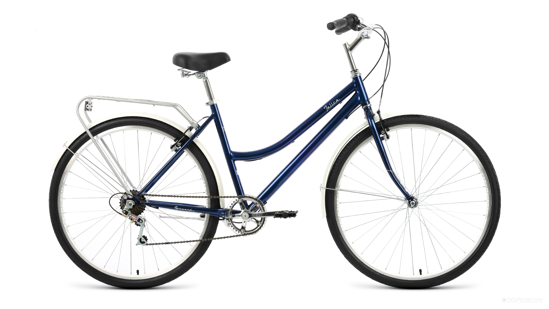 Велосипед Forward Talica 28 2.0 (19, темно-синий/белый, 2022) в  магазине Терабит Могилев
