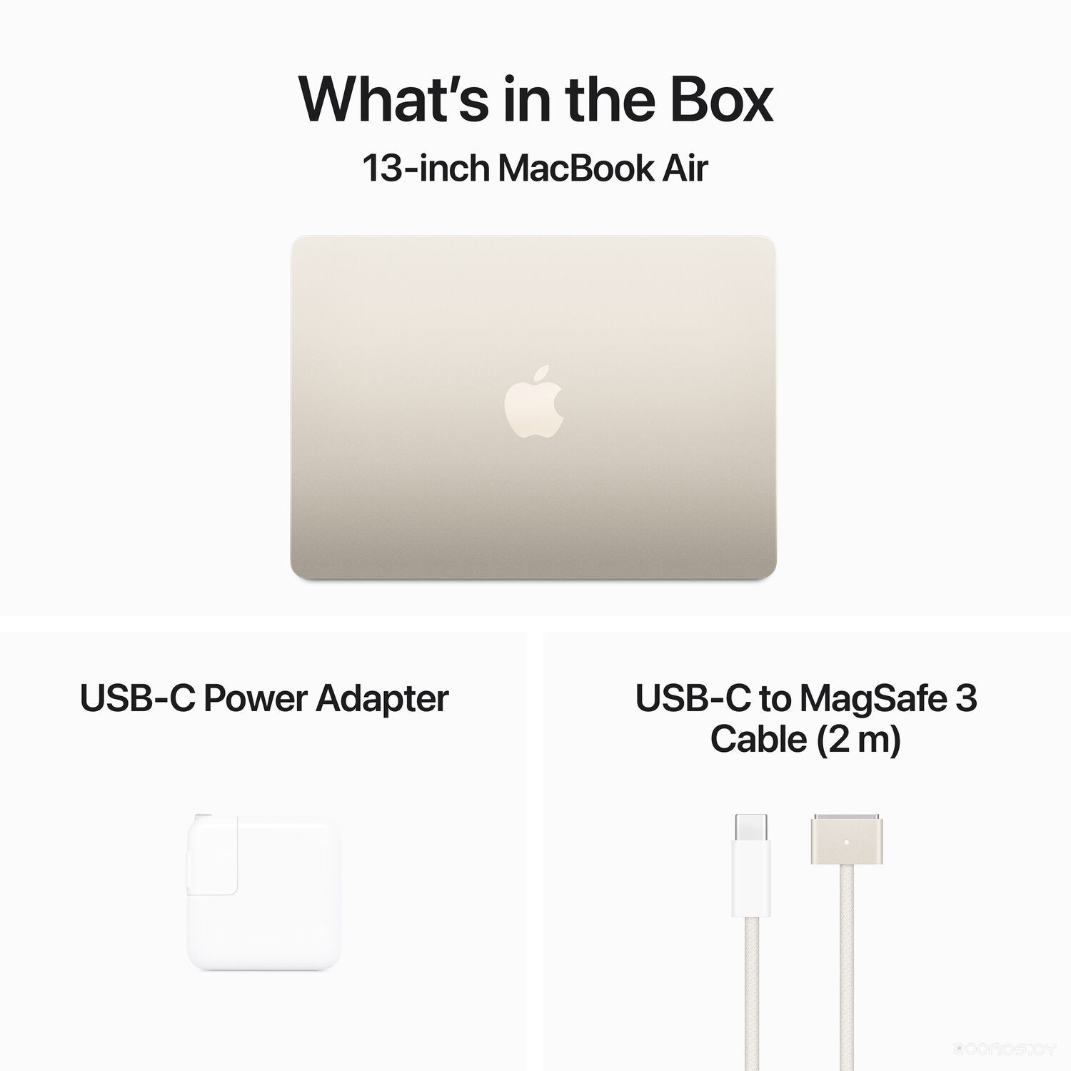 Ноутбук Apple Macbook Air 13" M3 2024 MRXU3 в  магазине Терабит Могилев