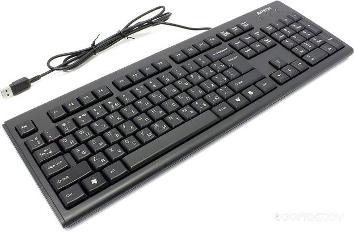 Клавиатура A4Tech KR-83 USB (Black) в  магазине Терабит Могилев