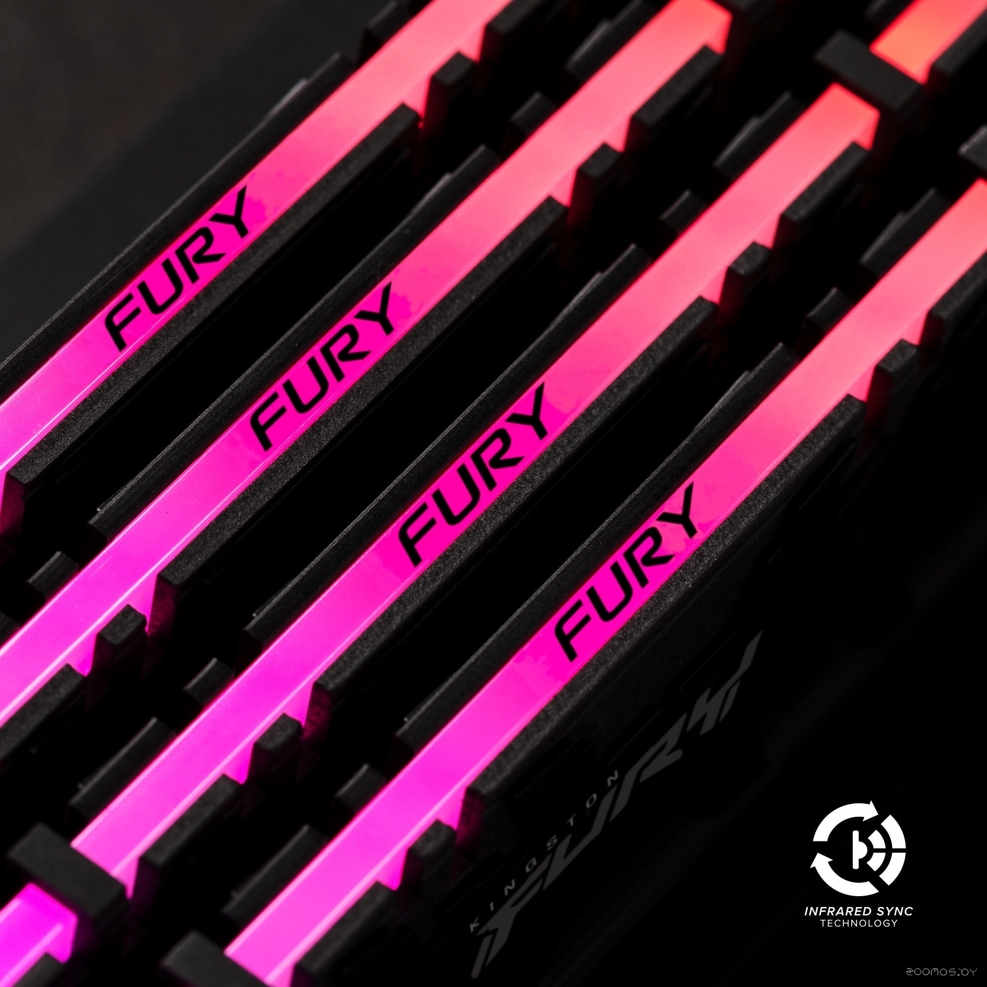 Оперативная память Kingston FURY Renegade RGB 8GB DDR4 PC4-25600 KF432C16RBA/8 в  магазине Терабит Могилев