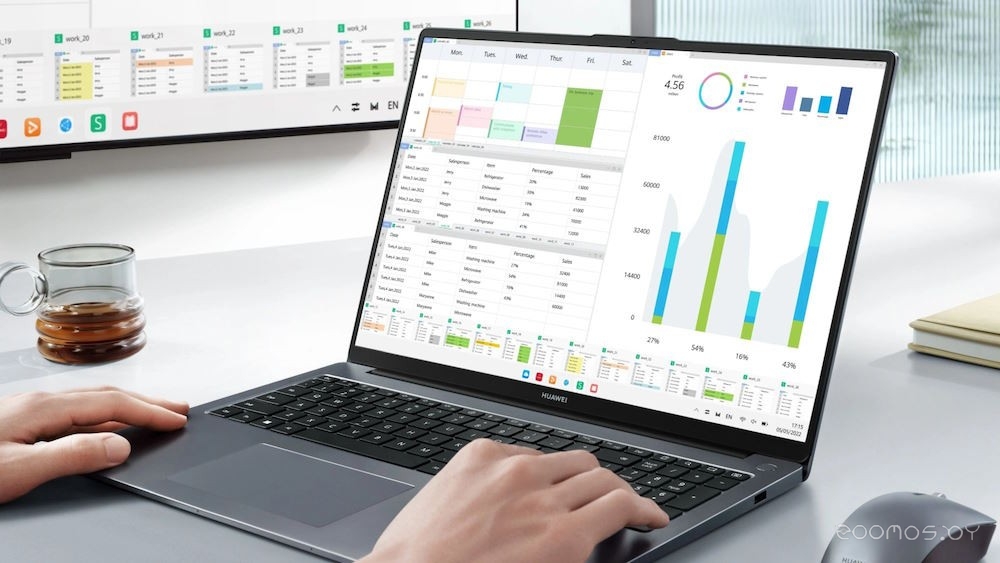 Ноутбук Huawei MateBook D 16 2024 MCLF-X 53013YDK в  магазине Терабит Могилев
