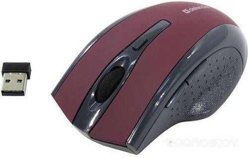 Мышь Defender Accura MM-665 (Red) в  магазине Терабит Могилев