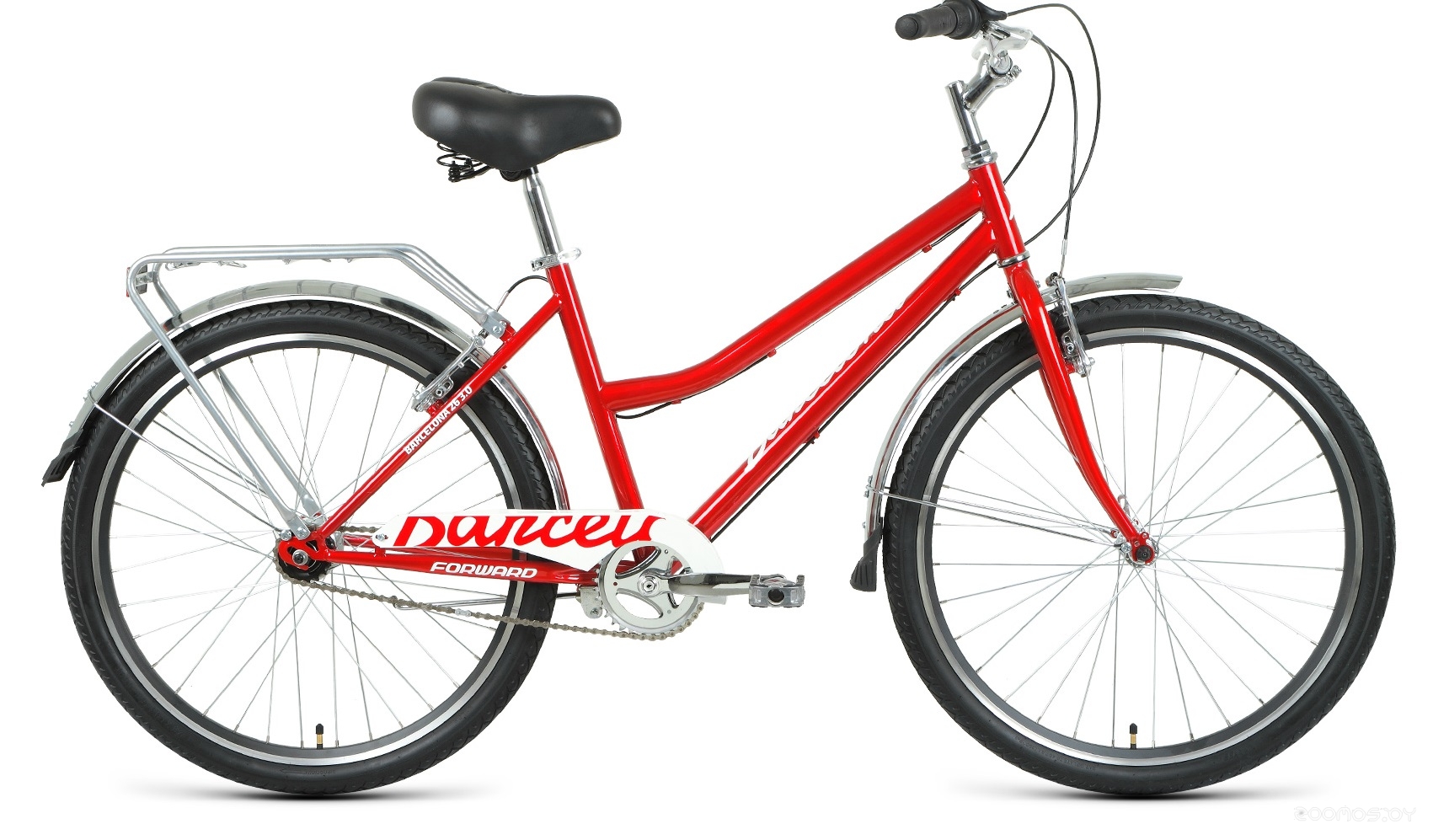 Велосипед Forward Barcelona 26 3.0 (17, красный, 2021) в  магазине Терабит Могилев