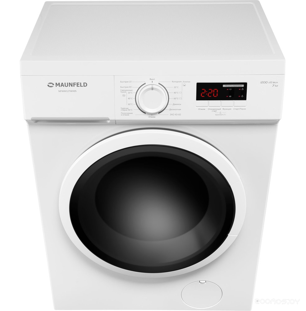 ���������� ������ Maunfeld MFWM127WH05 �  �������� ������� �������