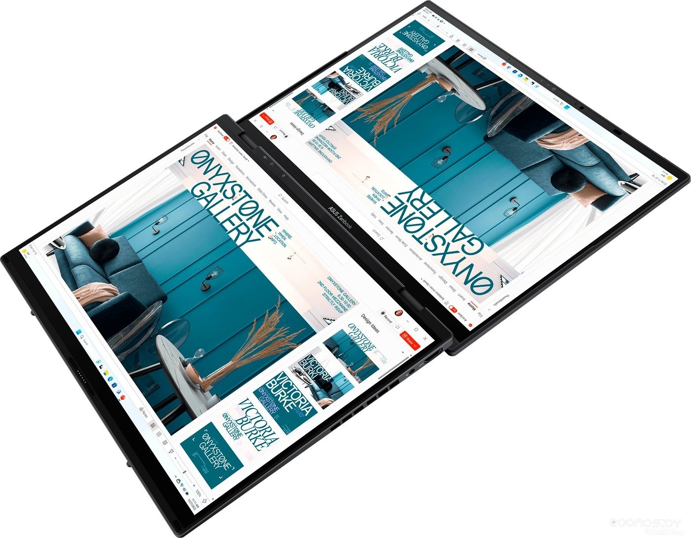 ������� ������� Asus Zenbook 14 Duo OLED UX8406CA-QL080W �  �������� ������� �������