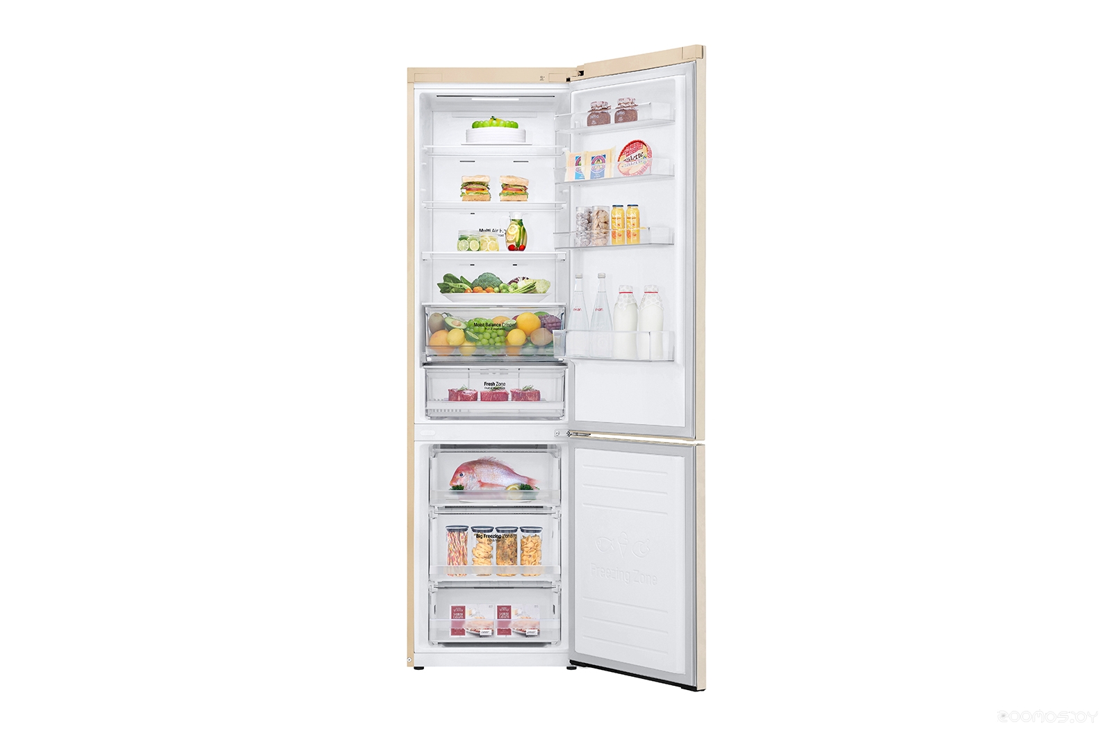 Холодильник LG DoorCooling+ GC-B509MEWM в  магазине Терабит Могилев