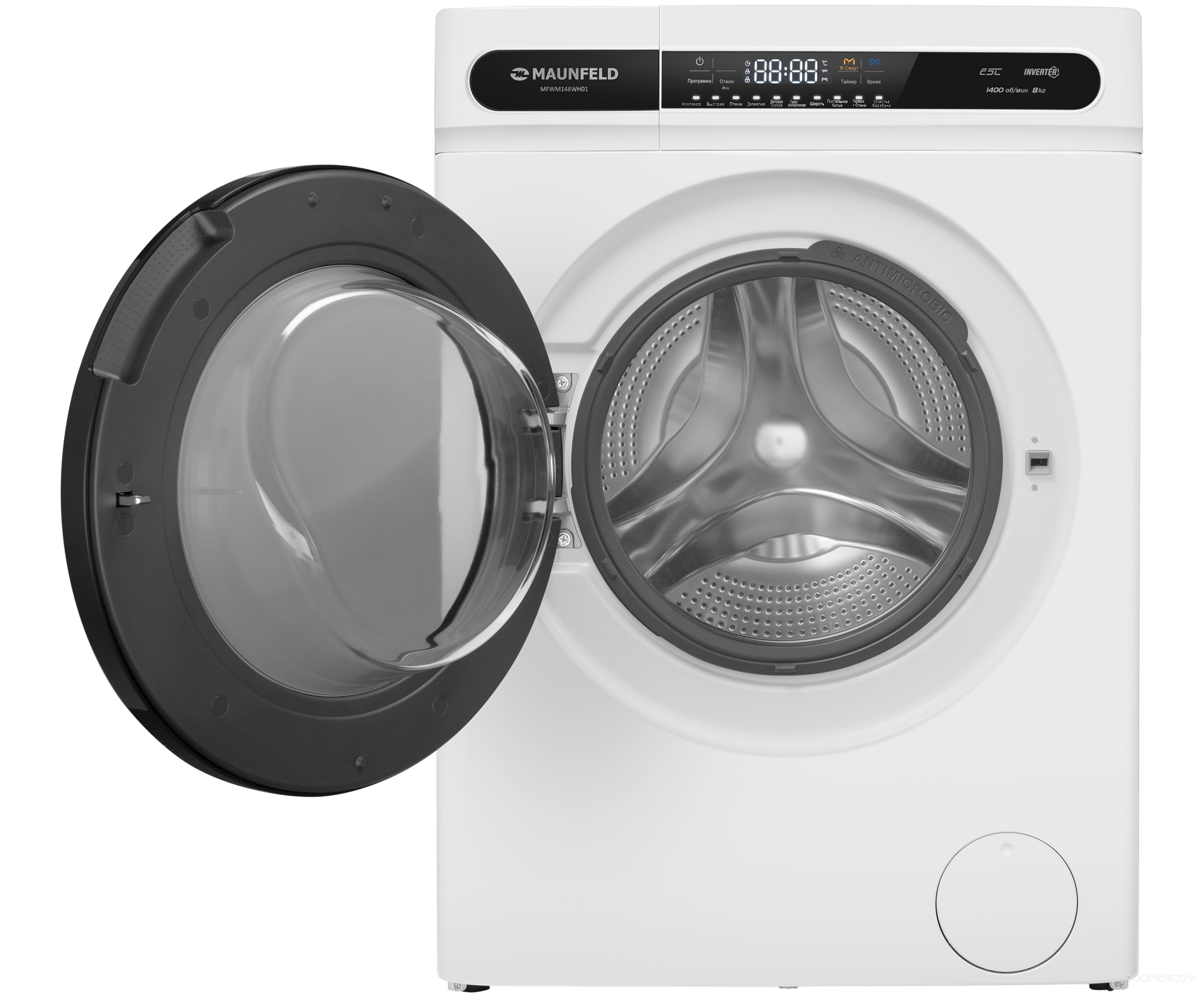 ���������� ������ Maunfeld MFWM148WH01 �  �������� ������� �������