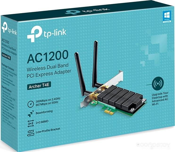 Wi-Fi  TP-Link Archer T4E AC1200     
