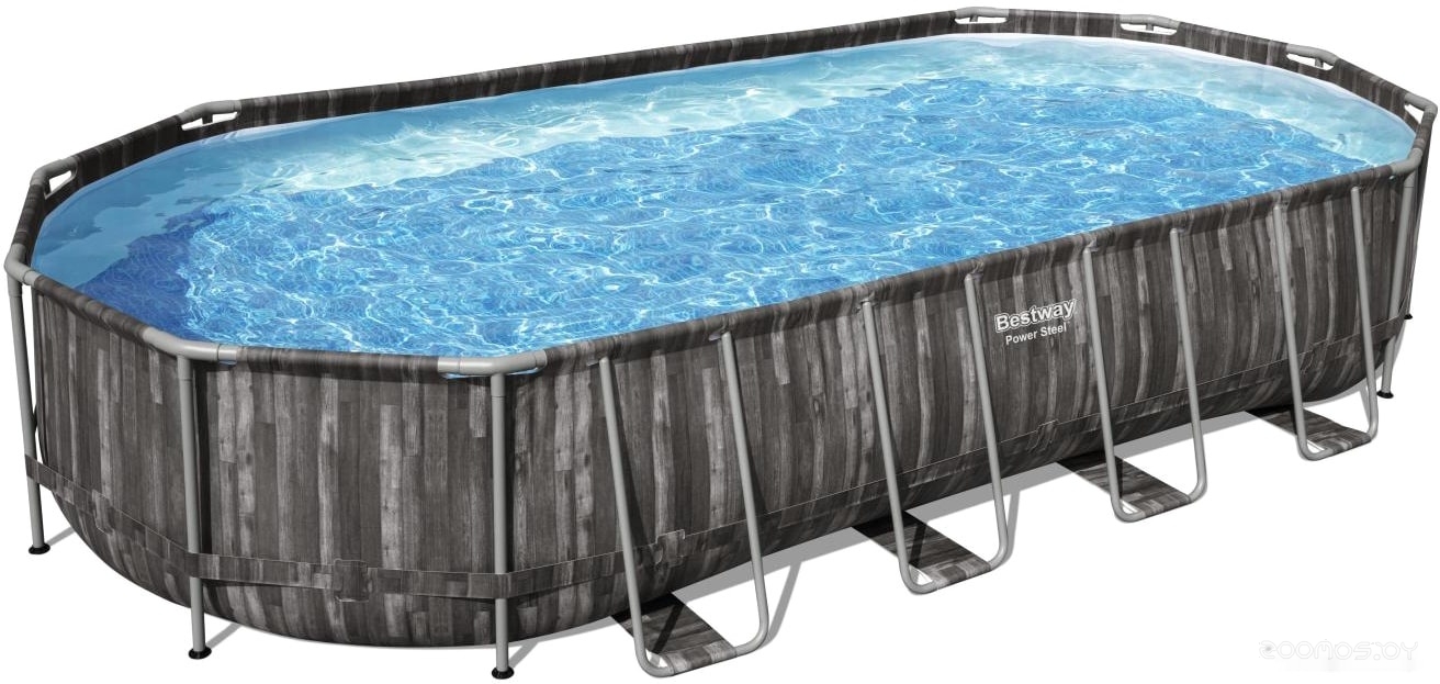 Каркасный бассейн Bestway Power Steel 5611T (732x366x122) в  магазине Терабит Могилев