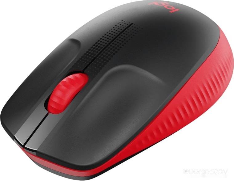 Мышь Logitech M190 (черный/красный) в  магазине Терабит Могилев
