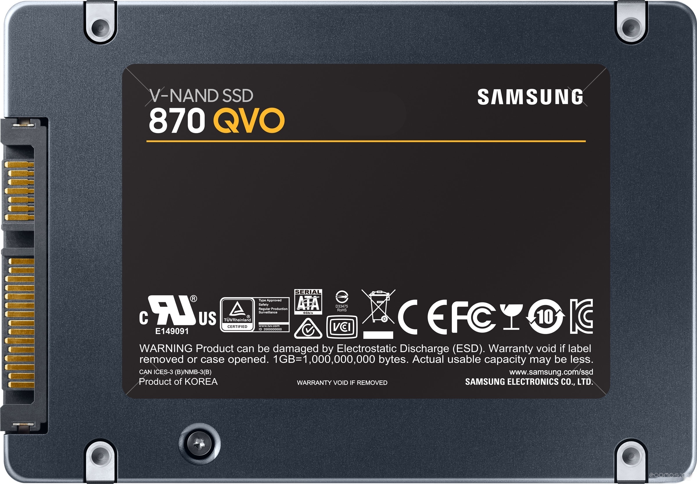 SSD Samsung 870 QVO 2TB MZ-77Q2T0BW в  магазине Терабит Могилев