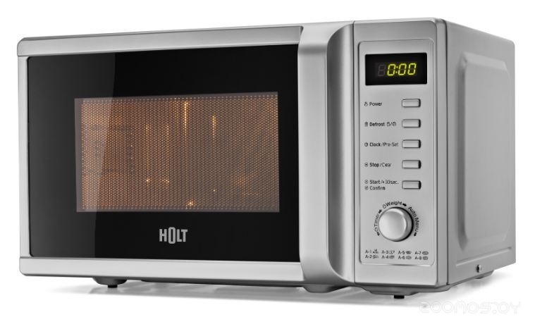 Микроволновая печь Holt HT-MO-002 (Silver) в  магазине Терабит Могилев