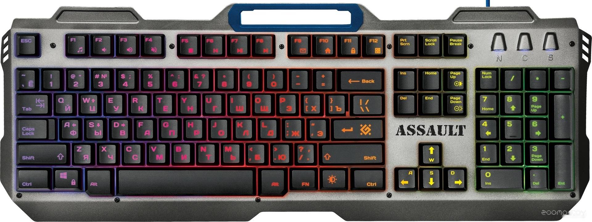 Клавиатура Defender Assault GK-350L RU в  магазине Терабит Могилев