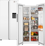  Холодильник side by side Weissgauff WSBS 600 W NoFrost Inverter Water Dispenser в  магазине Терабит Могилев