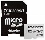 Карта памяти Transcend microSDXC 300S 128GB Class 10 UHS-I U3 (TS128GUSD300S-A) в  магазине Терабит Могилев