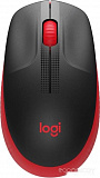 Мышь Logitech M190 (черный/красный) в  магазине Терабит Могилев