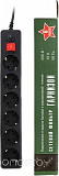 Сетевой фильтр Гарнизон 6 розеток, черный, 5 м (EHB-15-5.0М) в  магазине Терабит Могилев